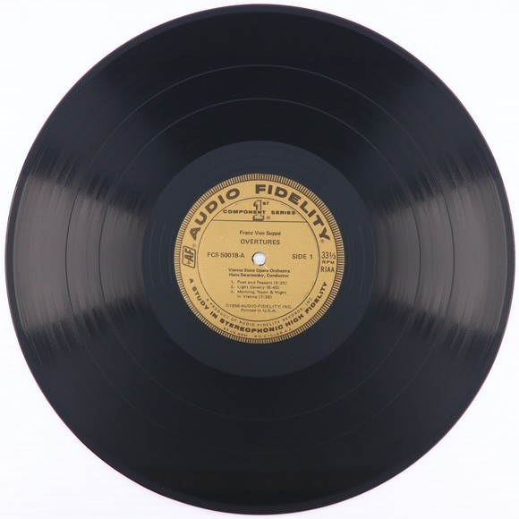 Strauss, Von Suppe, Swarowsky, Overtures/Waltzes Gold Label FCS 50,018 LP Record - Picture 8 of 12